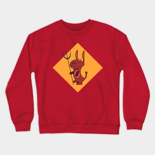Devil Bunny Crewneck Sweatshirt